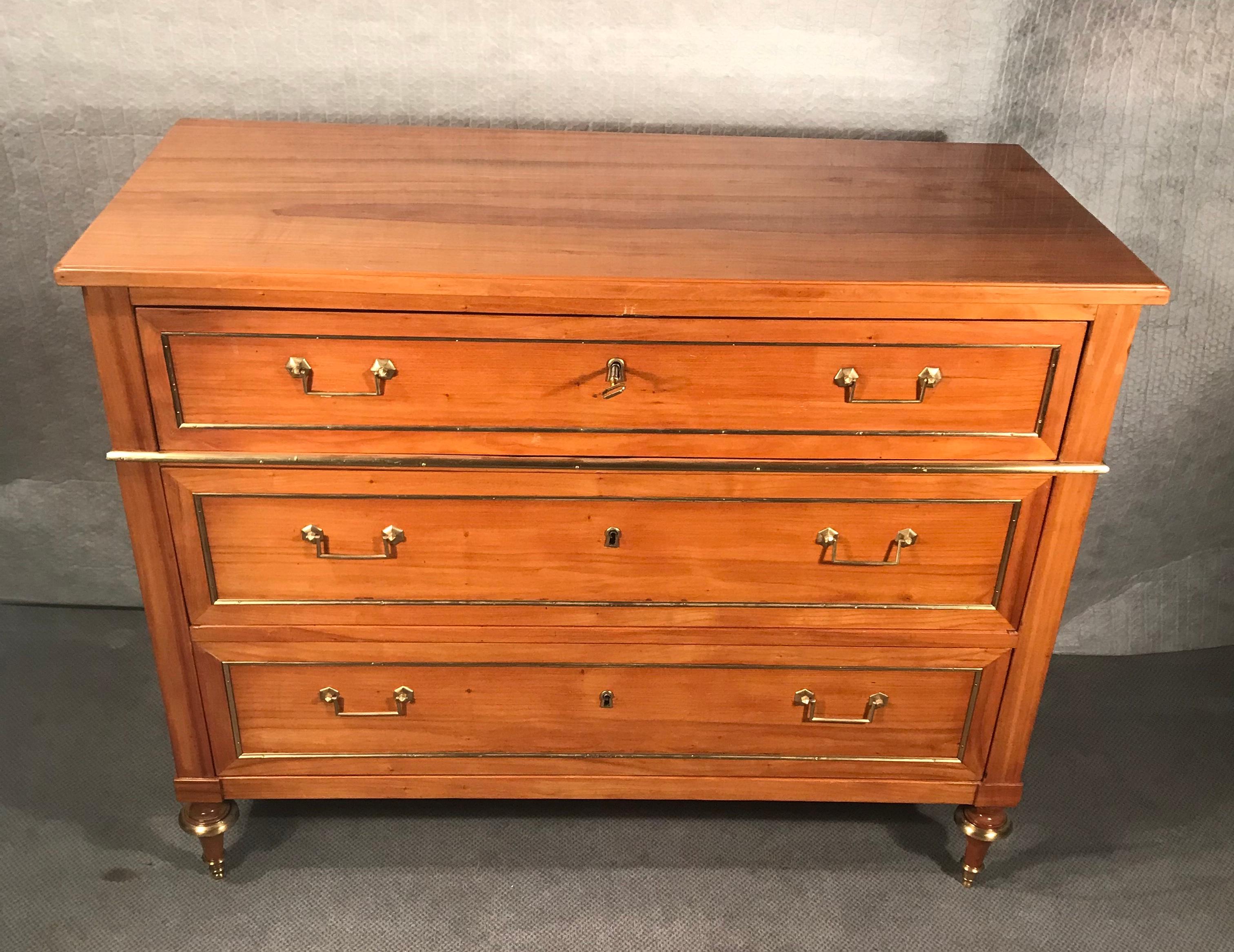 Directoire Chest of Drawers with Writing Top, 