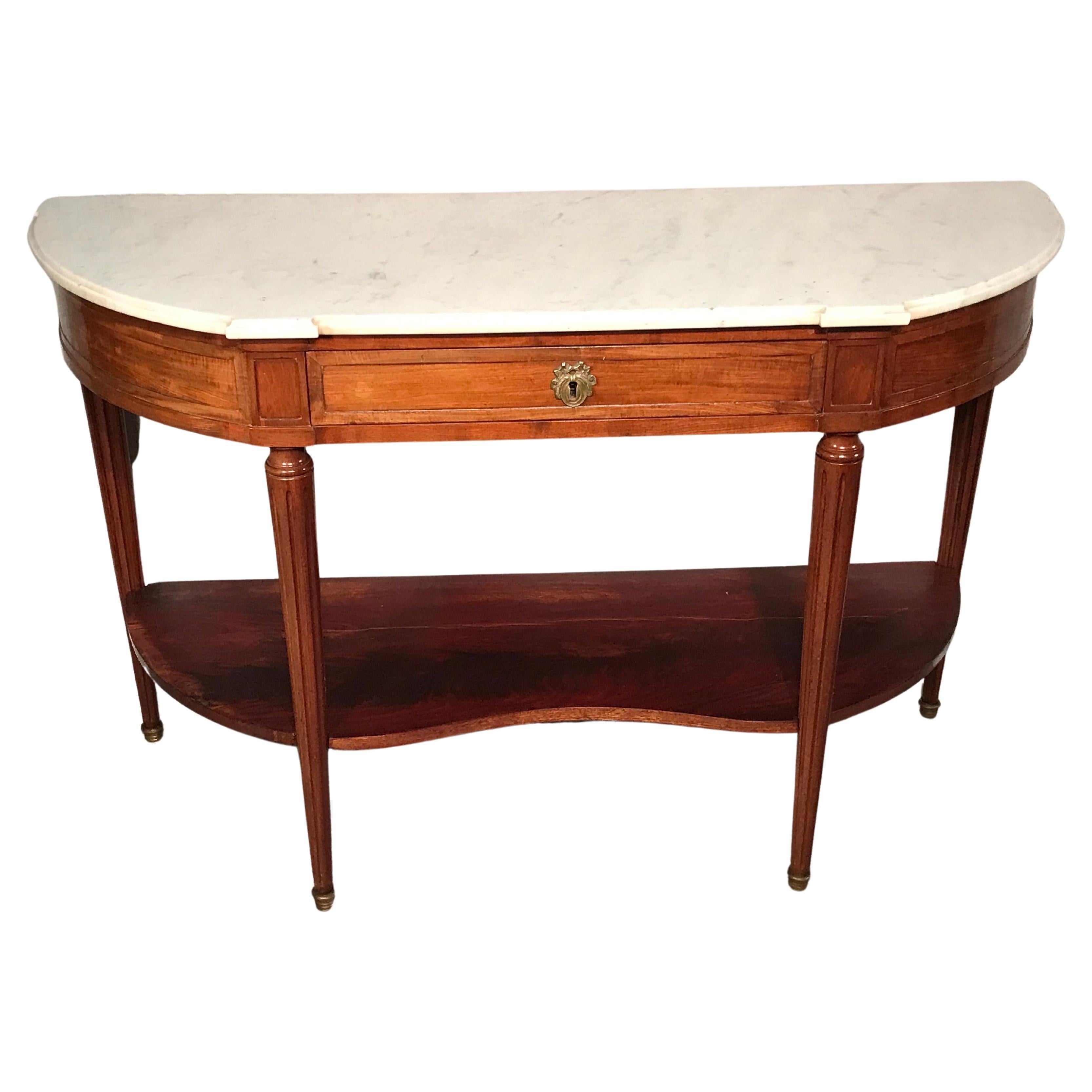 Directoire Console Table, France 1820