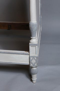Directoire Daybed Painted in Grey Tones