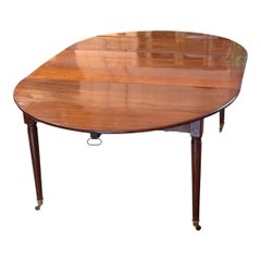 Directoire Drop Leaf Table with Additional Leaf