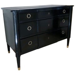 Directoire Ebonized Commode