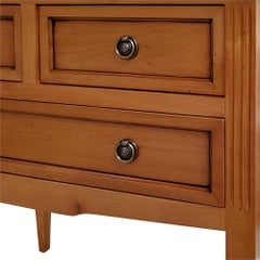 Tavolo consolle in stile Directoire francese in Wood Wood, 3 cassetti