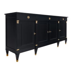 Directoire French Ebonized Buffet