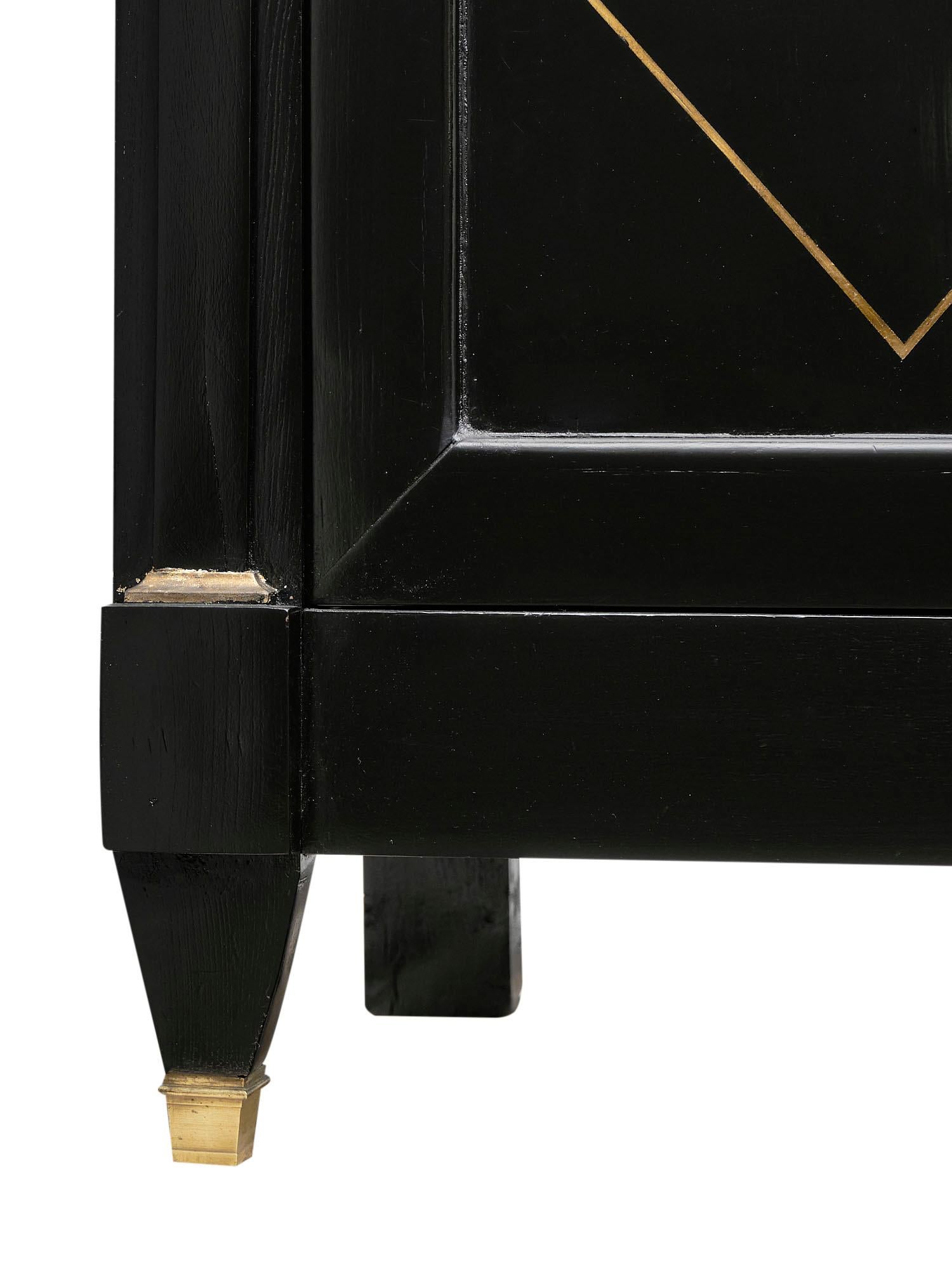 Directoire French Ebonized Buffet 1