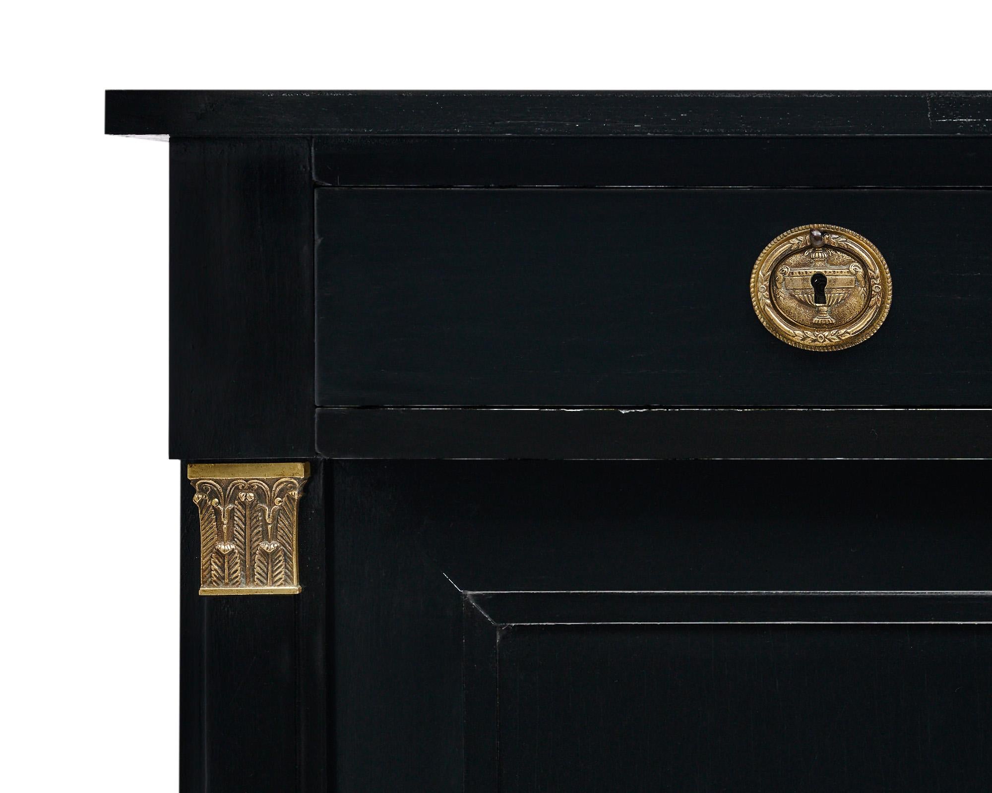 Directoire French Ebonized Buffet 1