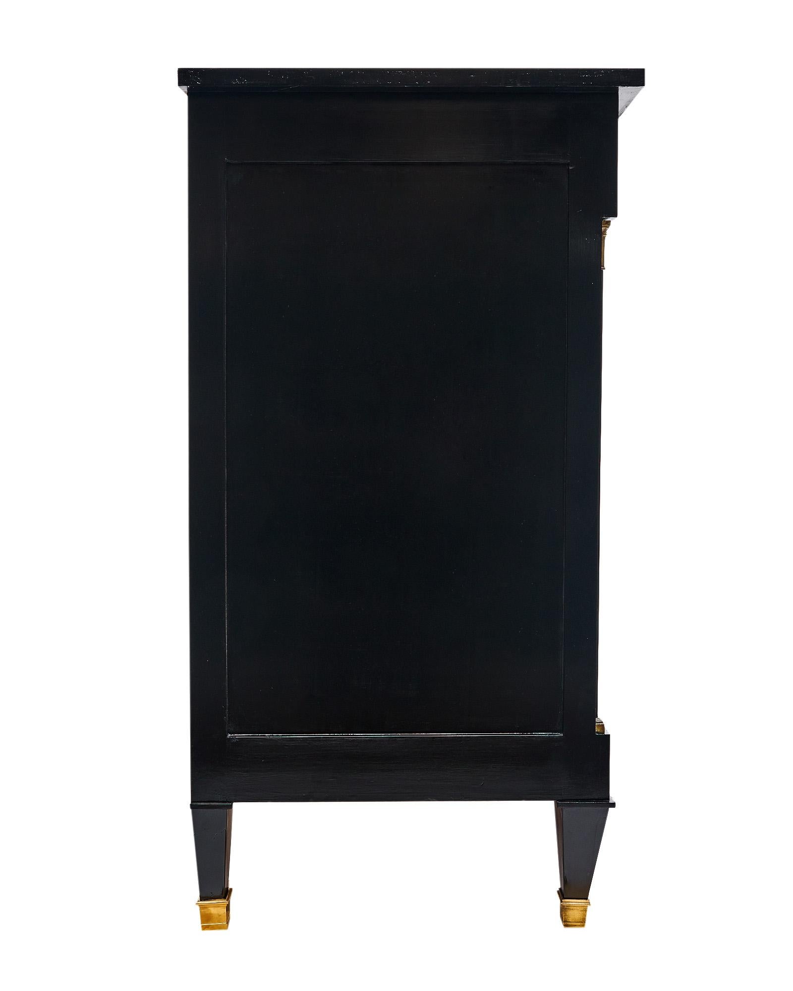 Directoire French Ebonized Buffet 3