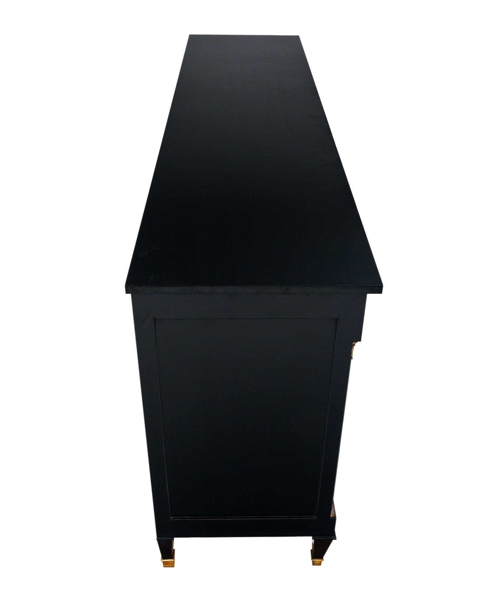 Directoire French Ebonized Buffet 4