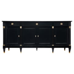 Directoire French Ebonized Buffet