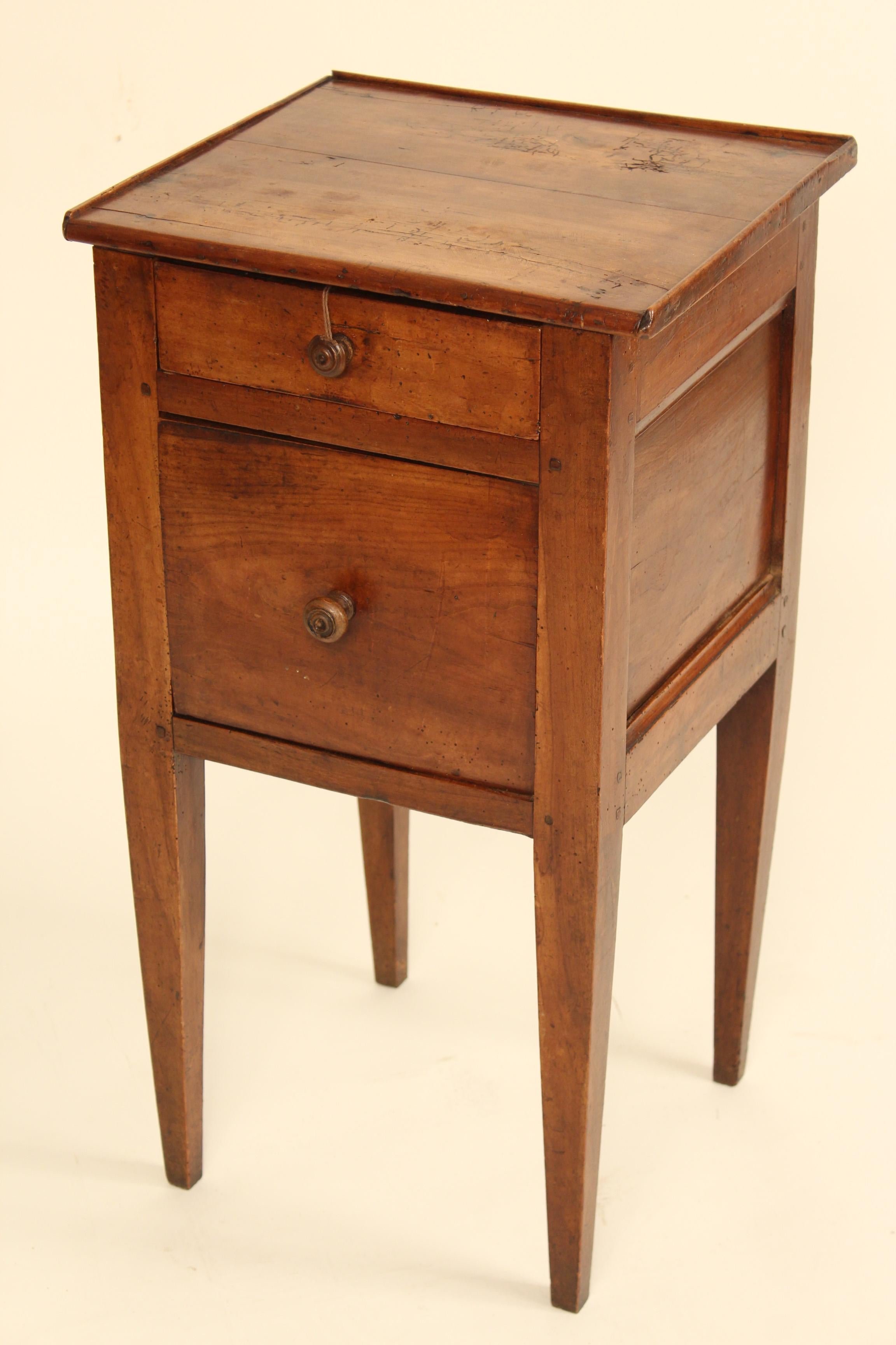 European Directoire Fruit Wood Occasional Table