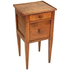 Antique Directoire Fruit Wood Occasional Table
