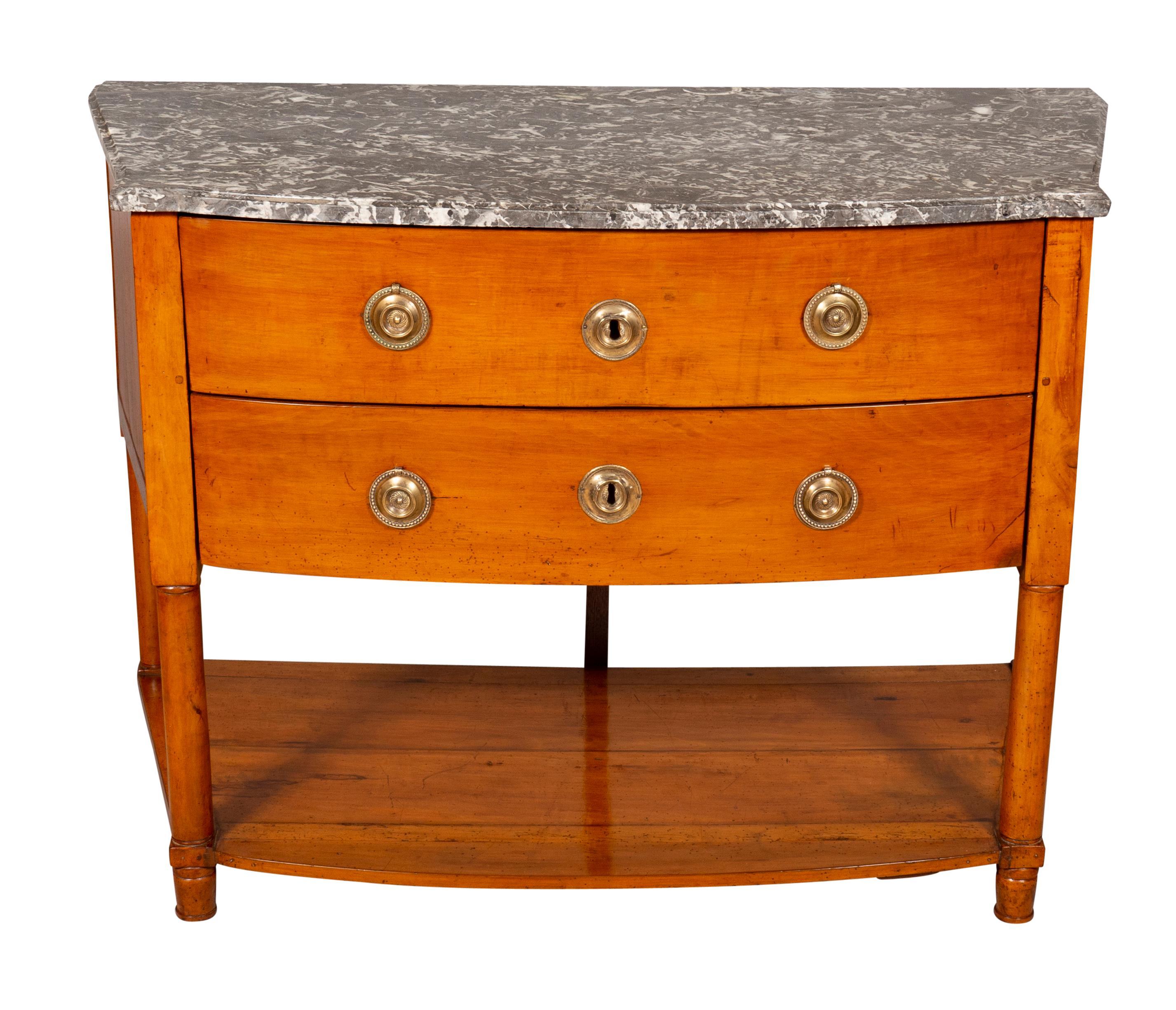French Directoire Fruitwood Commode For Sale