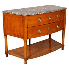 Antique Directoire Fruitwood Commode