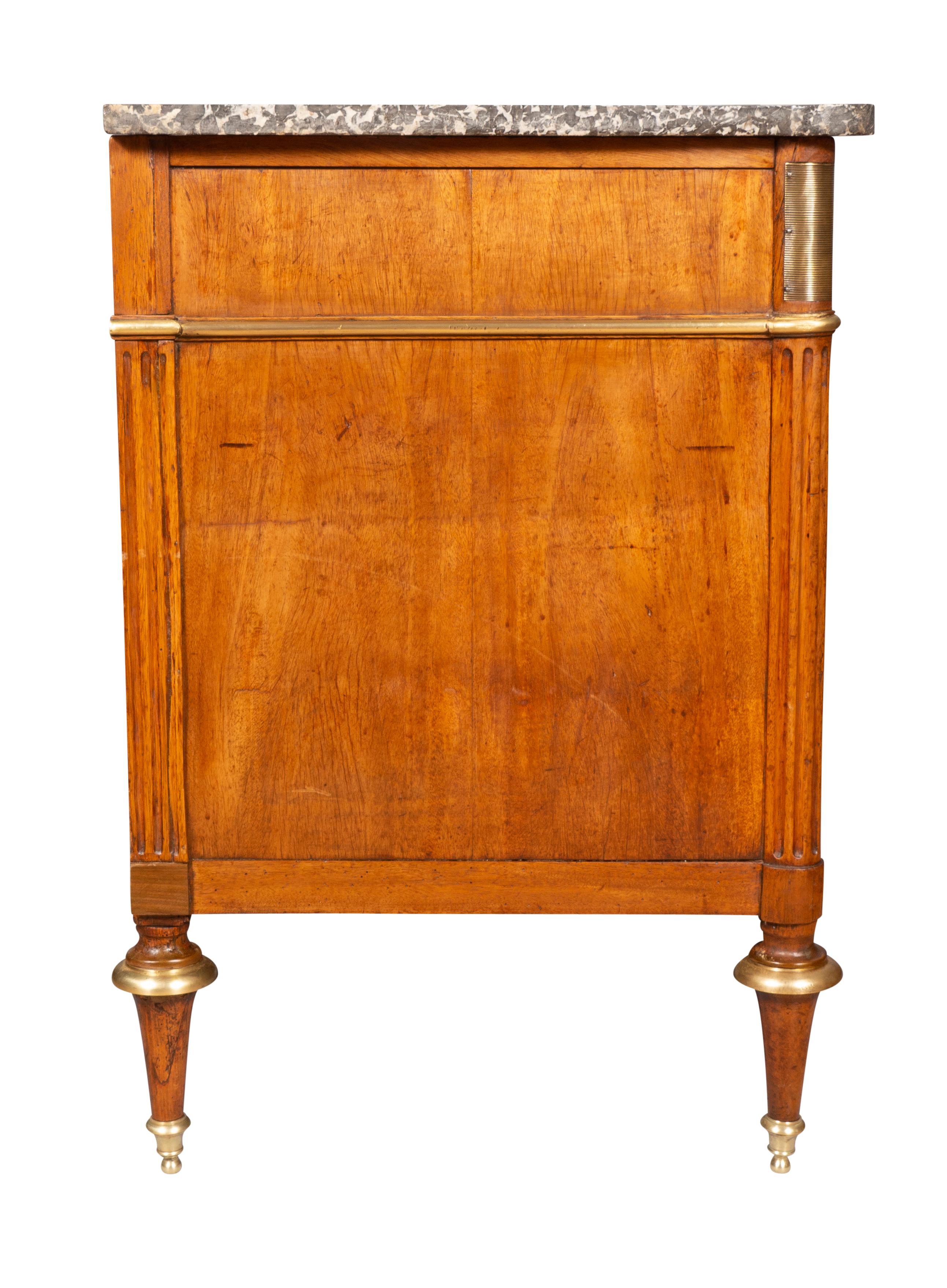 Directoire Mahogany and Brass Mounted Commode 1