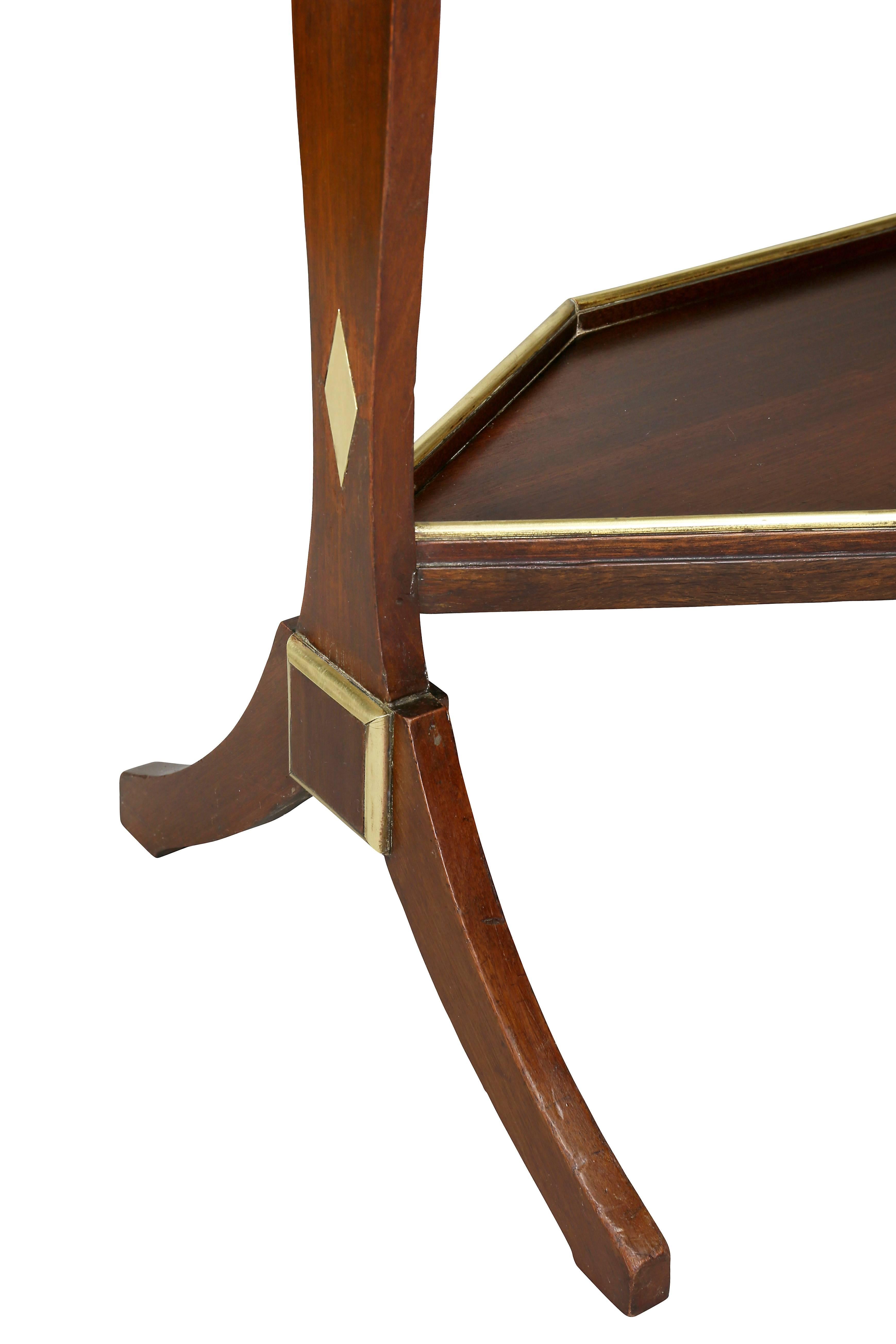 Directoire Mahogany and Brass Mounted Table 3