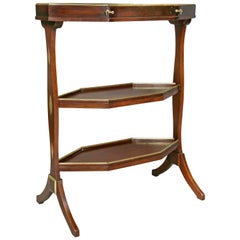 Directoire Mahogany and Brass Mounted Table