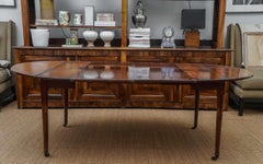 Directoire Mahogany Dining Table