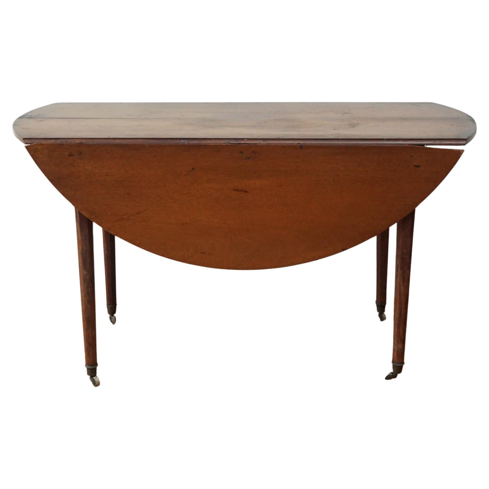 Directoire Mahogany Dining Table For Sale