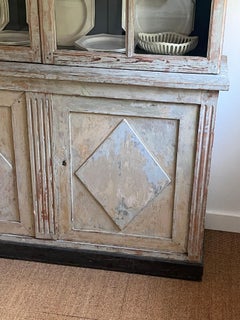 Directoire Painted Bookcase, circa 1800