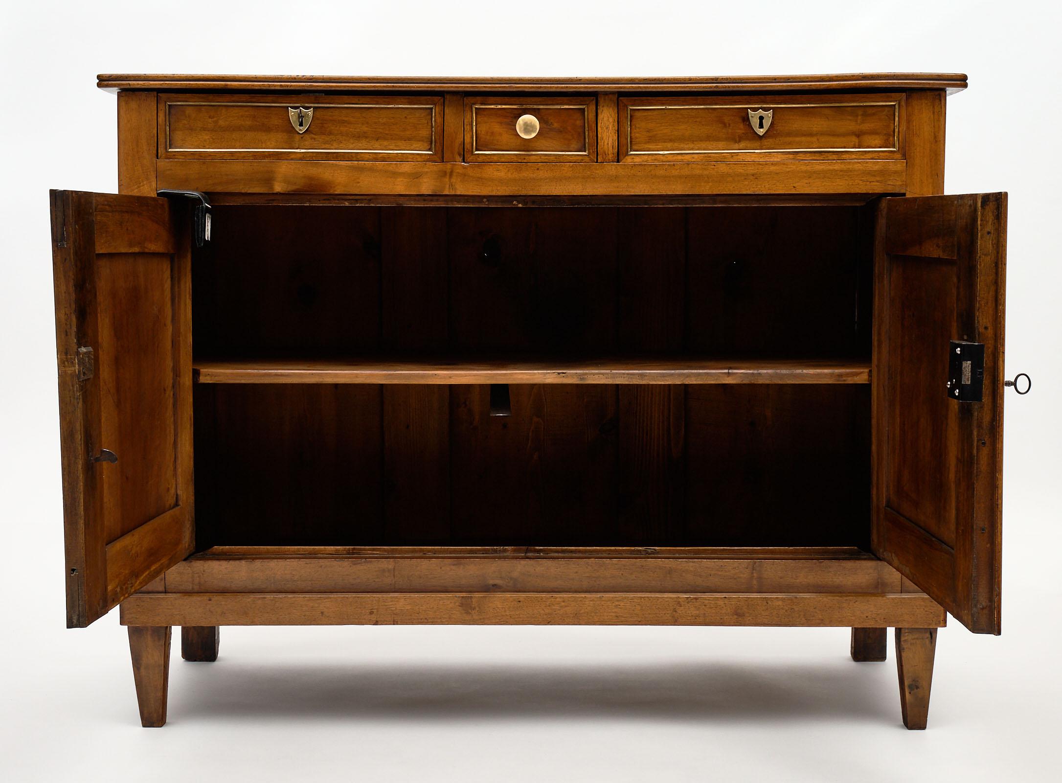 Walnut Directoire Period Antique French Buffet