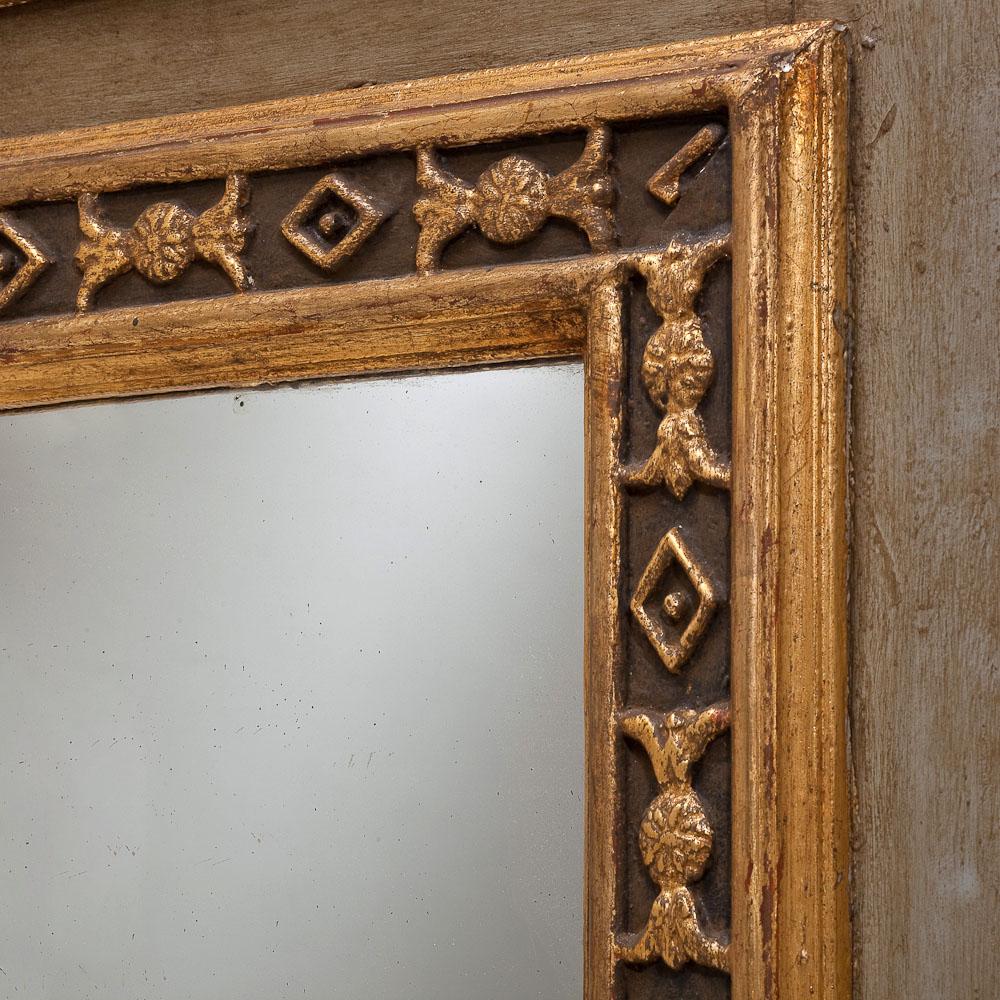 French Directoire Period Trumeau Mirror circa 1790