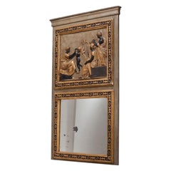 Directoire Period Trumeau Mirror circa 1790