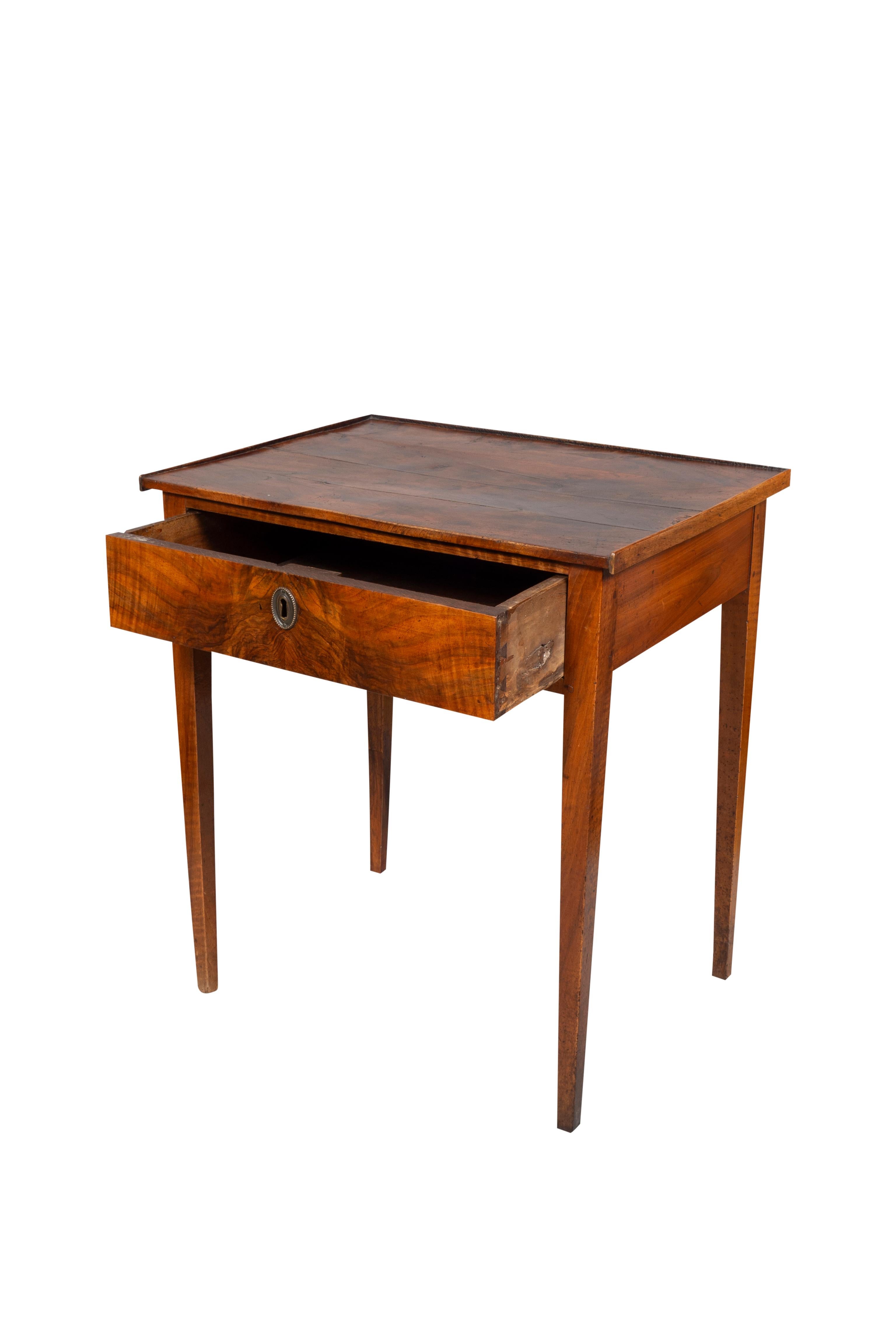 Directoire Provincial Walnut Table For Sale 3