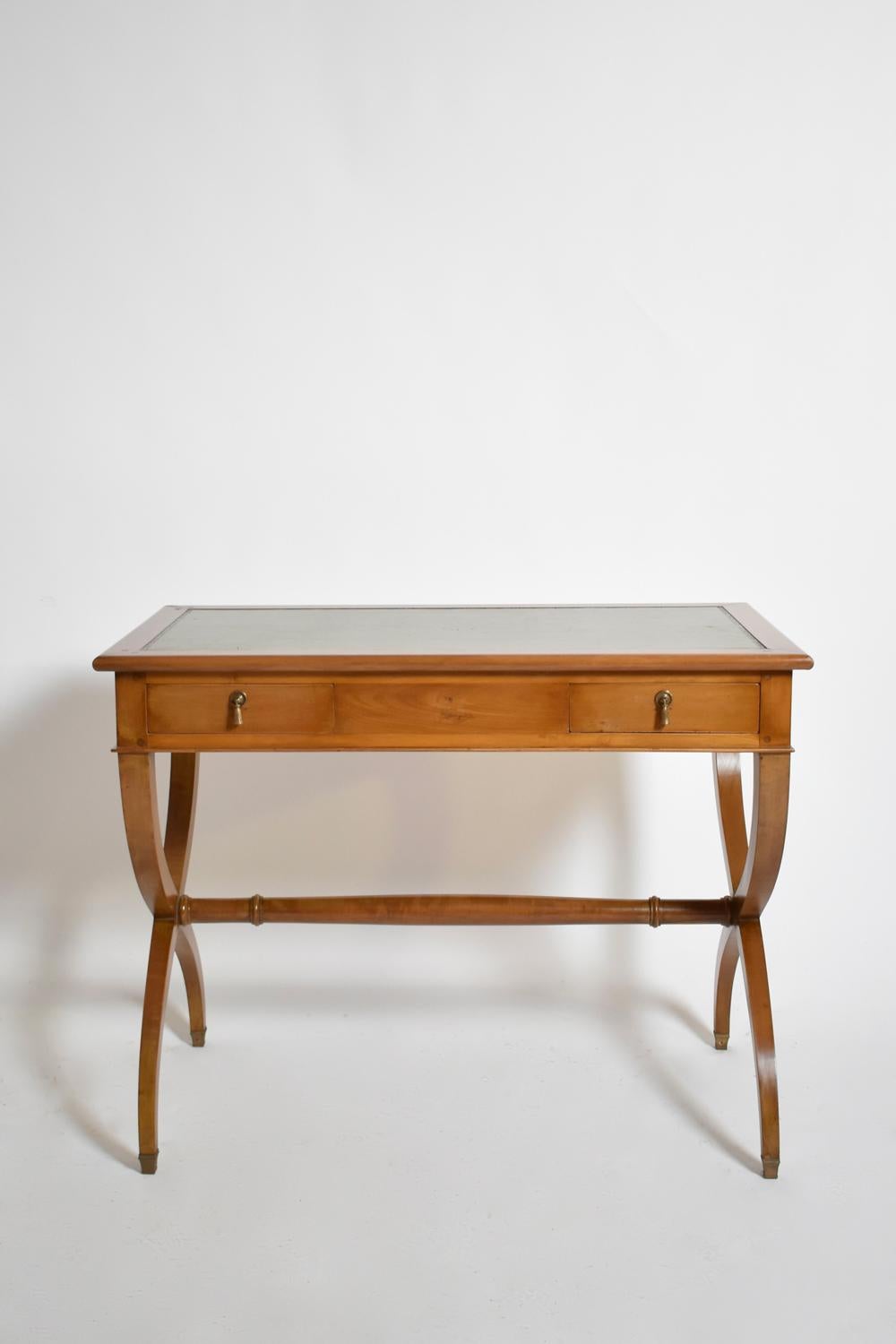 Fine XX secolo Directoire stye curule console table, 1970s. in vendita