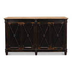 Directoire Style Antiqued Buffet
