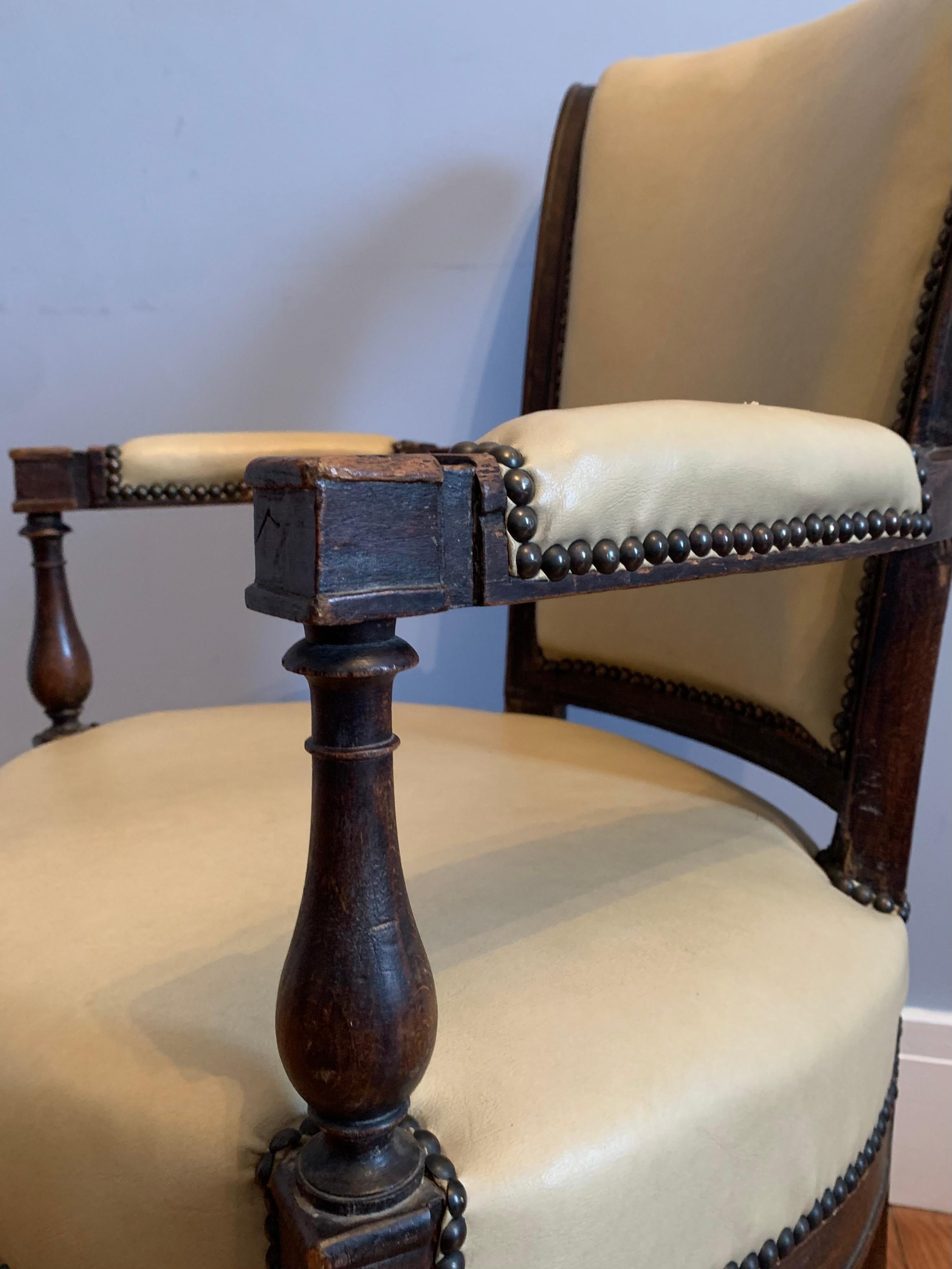 Directoire  Armchair 19th Century For Sale 14