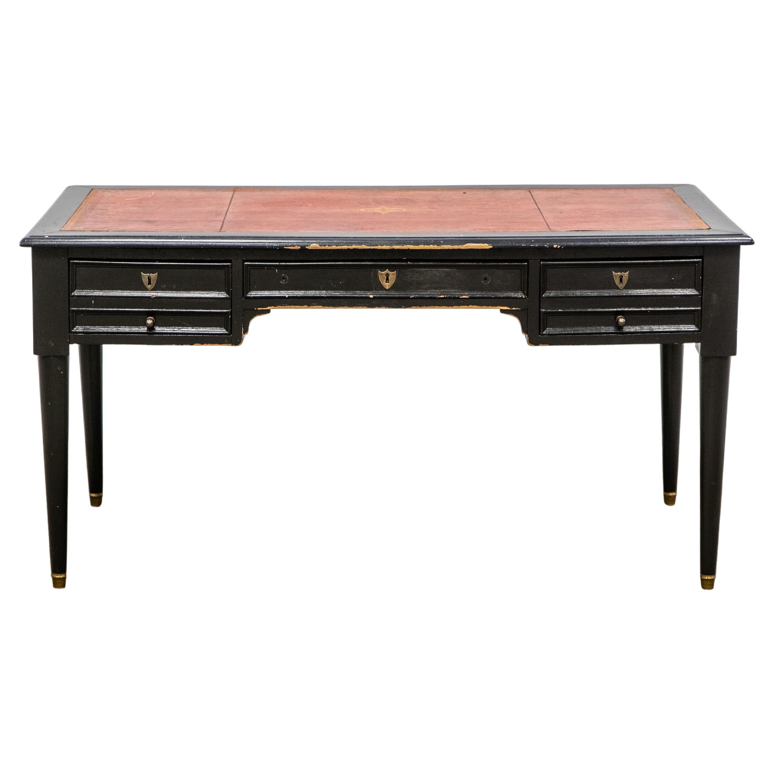Directoire-Style Bureau Plat Desk For Sale