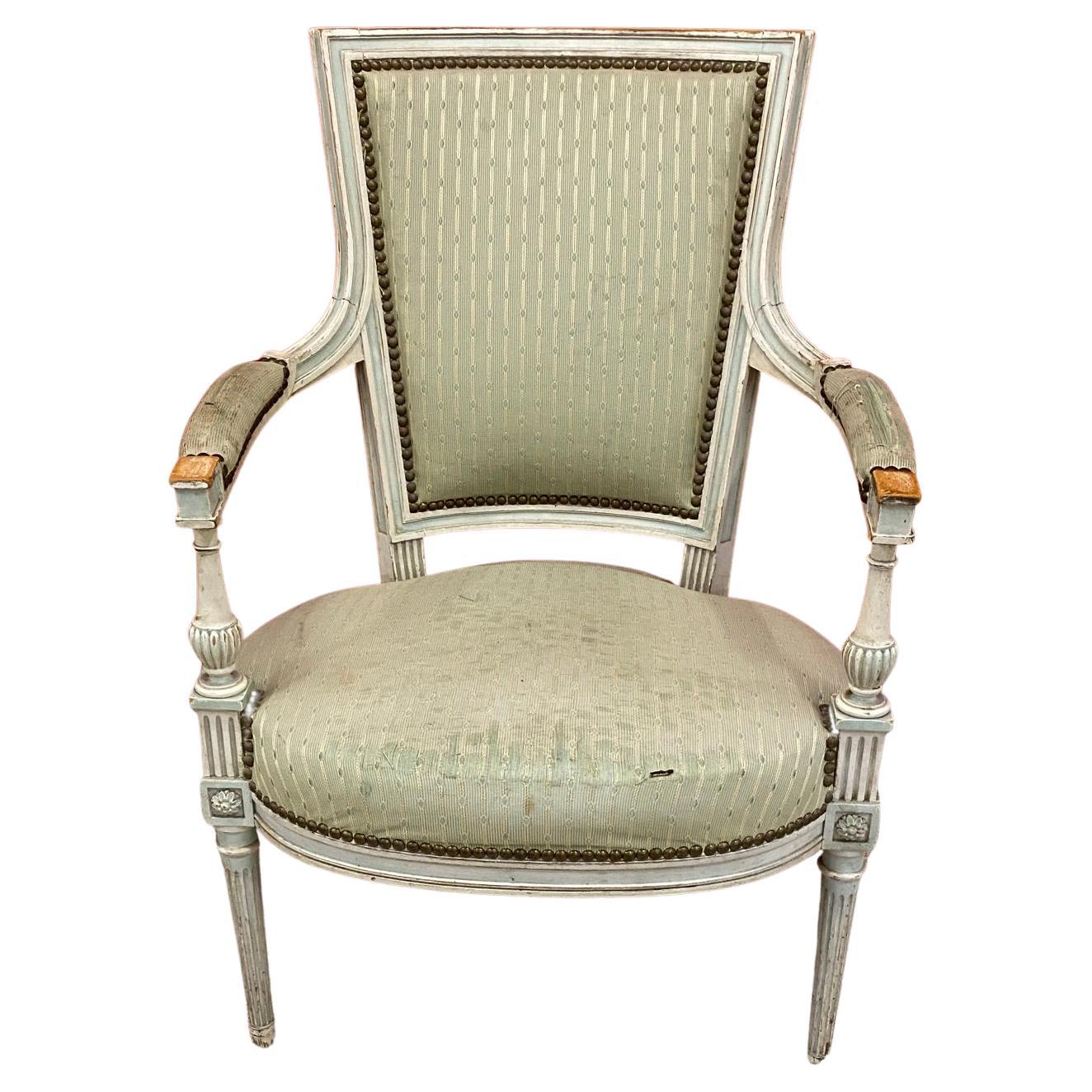 Directoire Style Chair, circa 1930 For Sale