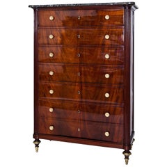 Directoire-Style Chest of Drawers, France, First Half of the 19th Century Directoire-Style Chest of Drawers, France, First Half of the 19th Century