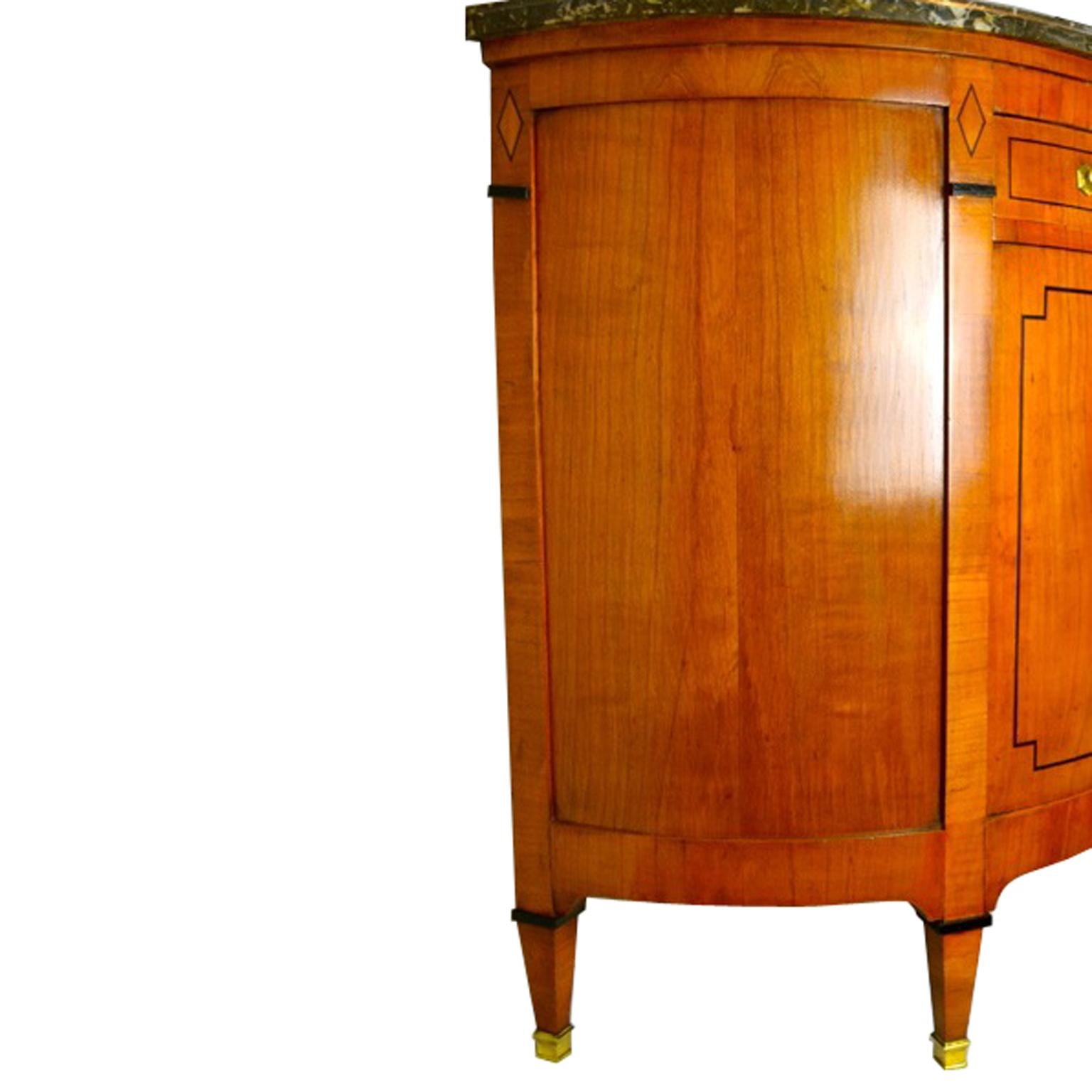 Directoire Style Demilune Commode In Good Condition In Vancouver, British Columbia