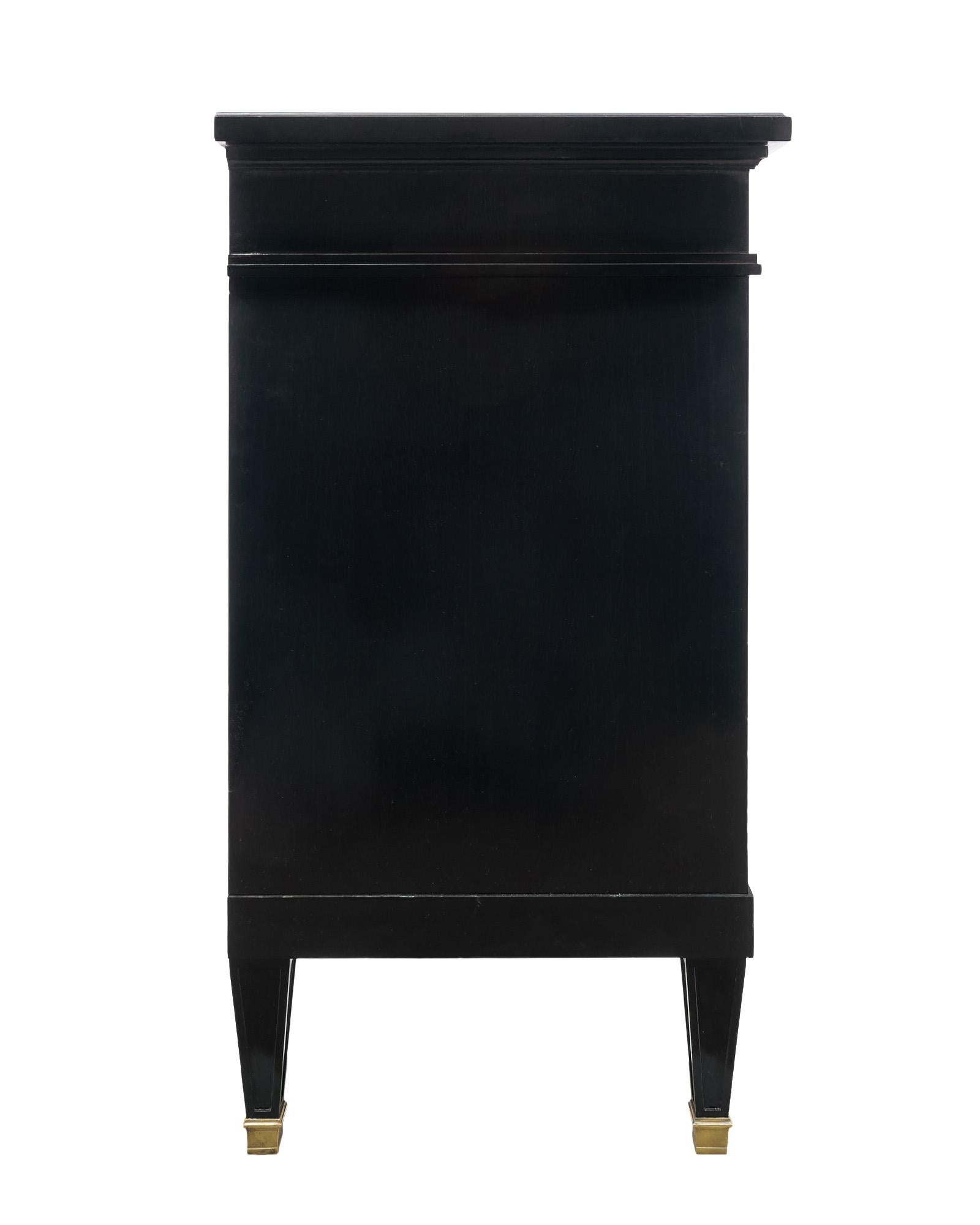 Directoire Style Ebonized French Buffet For Sale 2