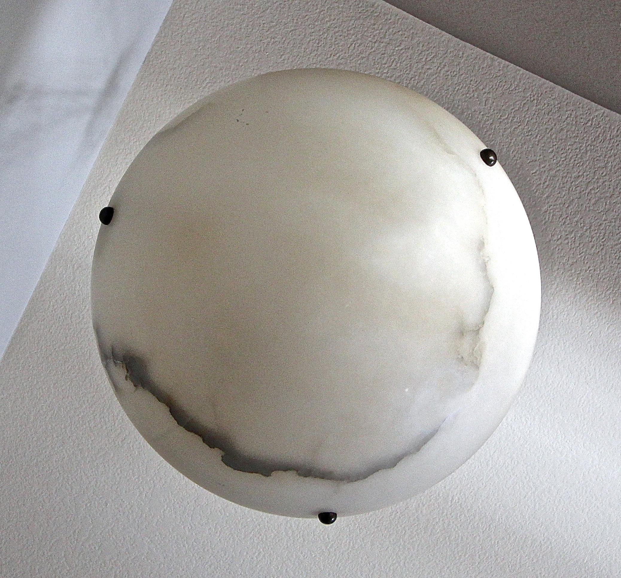 Directoire Style French Alabaster Chandelier Pendant Light 3