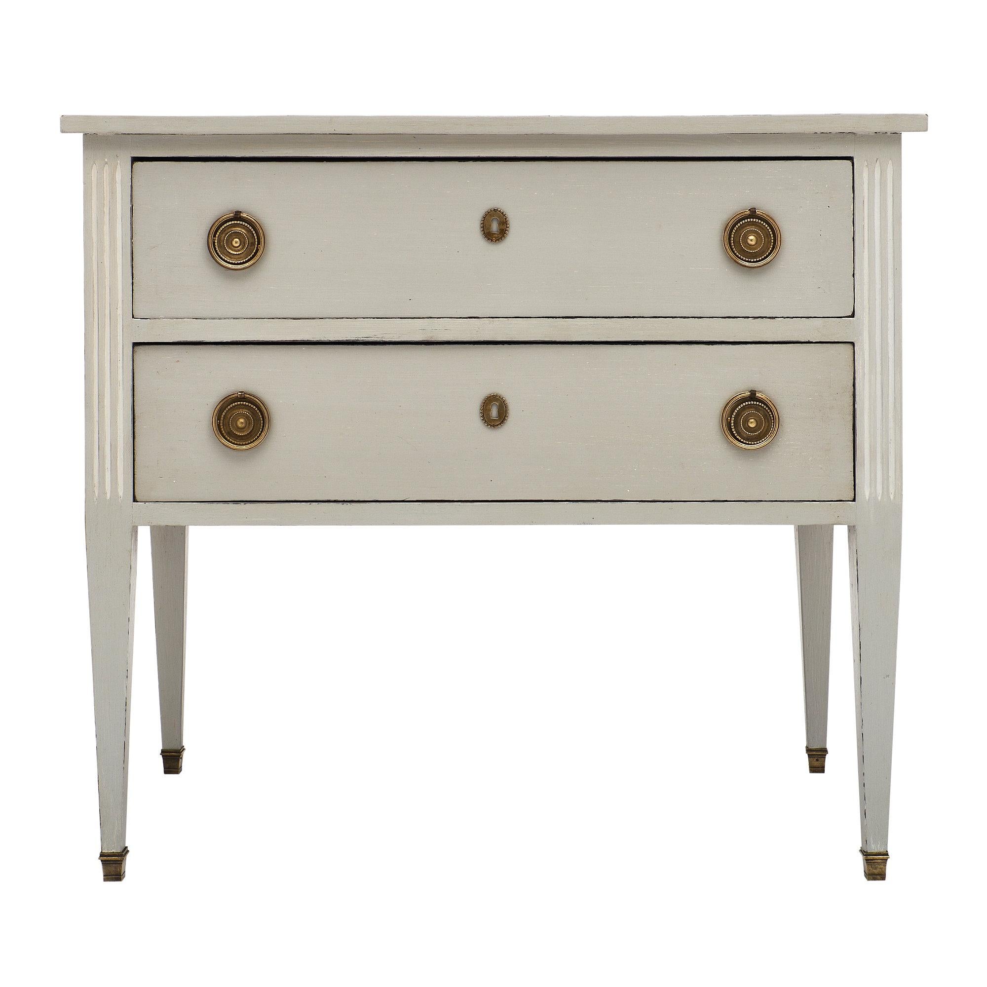 Directoire Style French Painted Chest