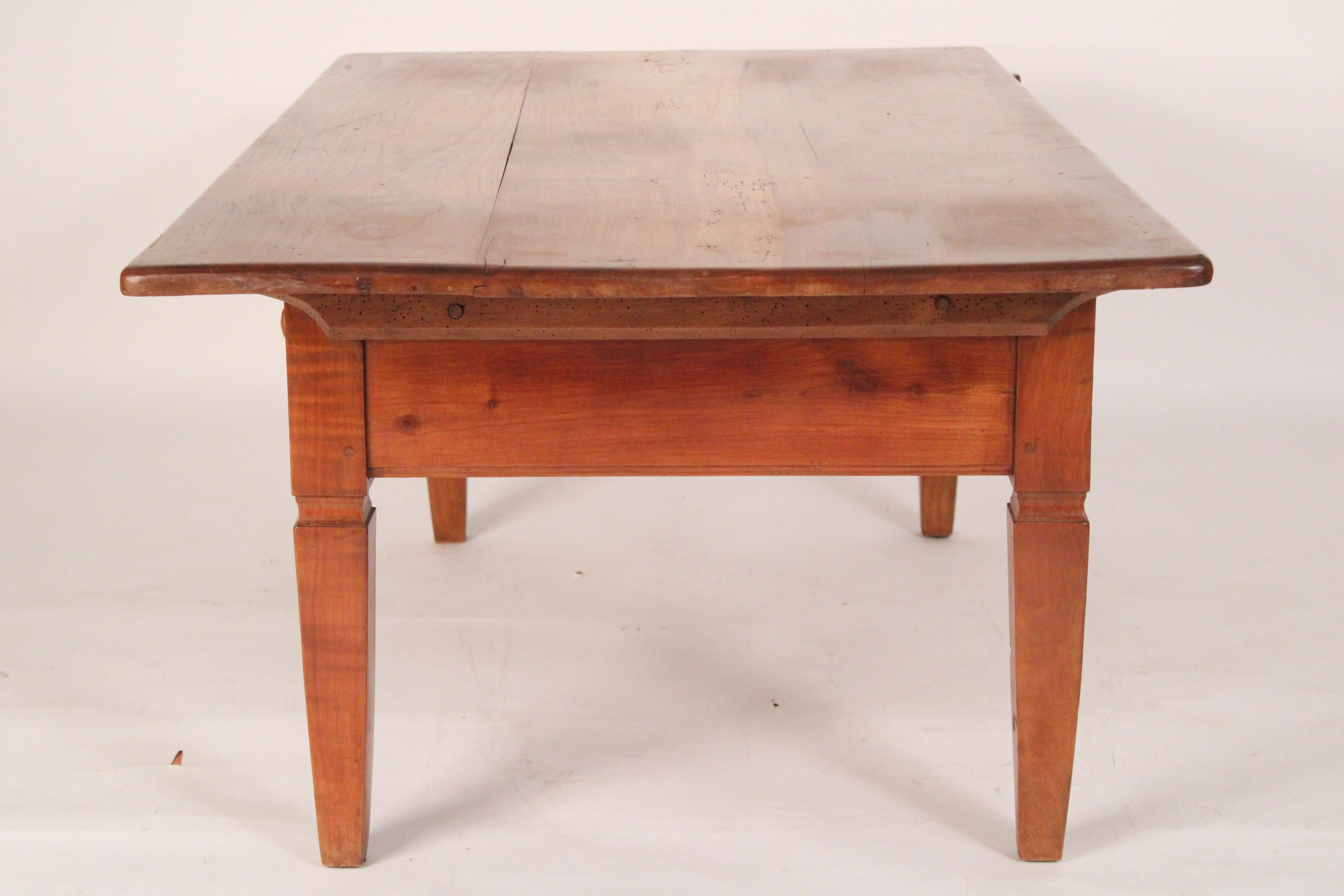 Directoire Style Fruit Wood Coffee Table In Good Condition For Sale In Laguna Beach, CA