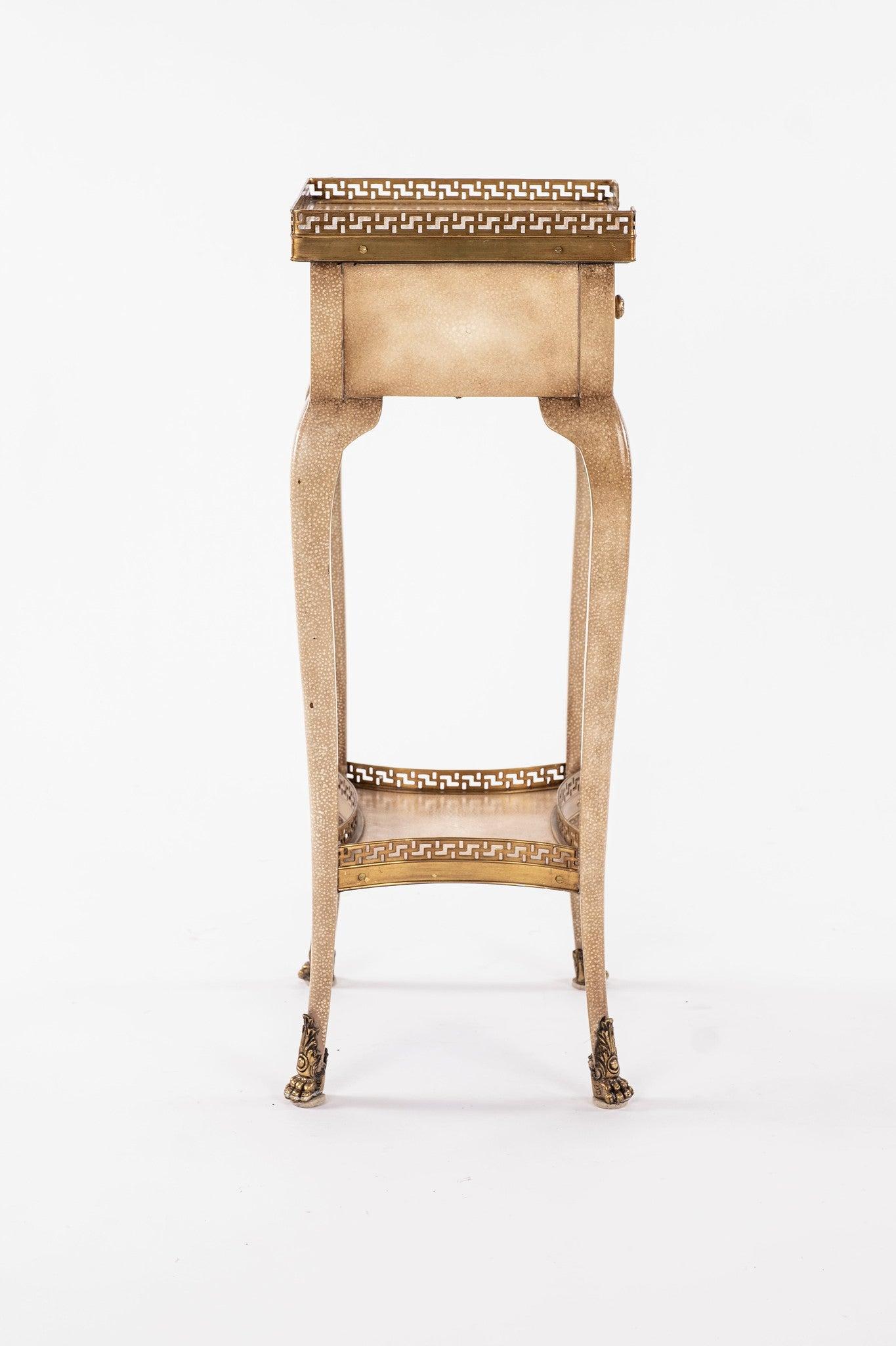 French Directoire Style Gallery Table Stand For Sale