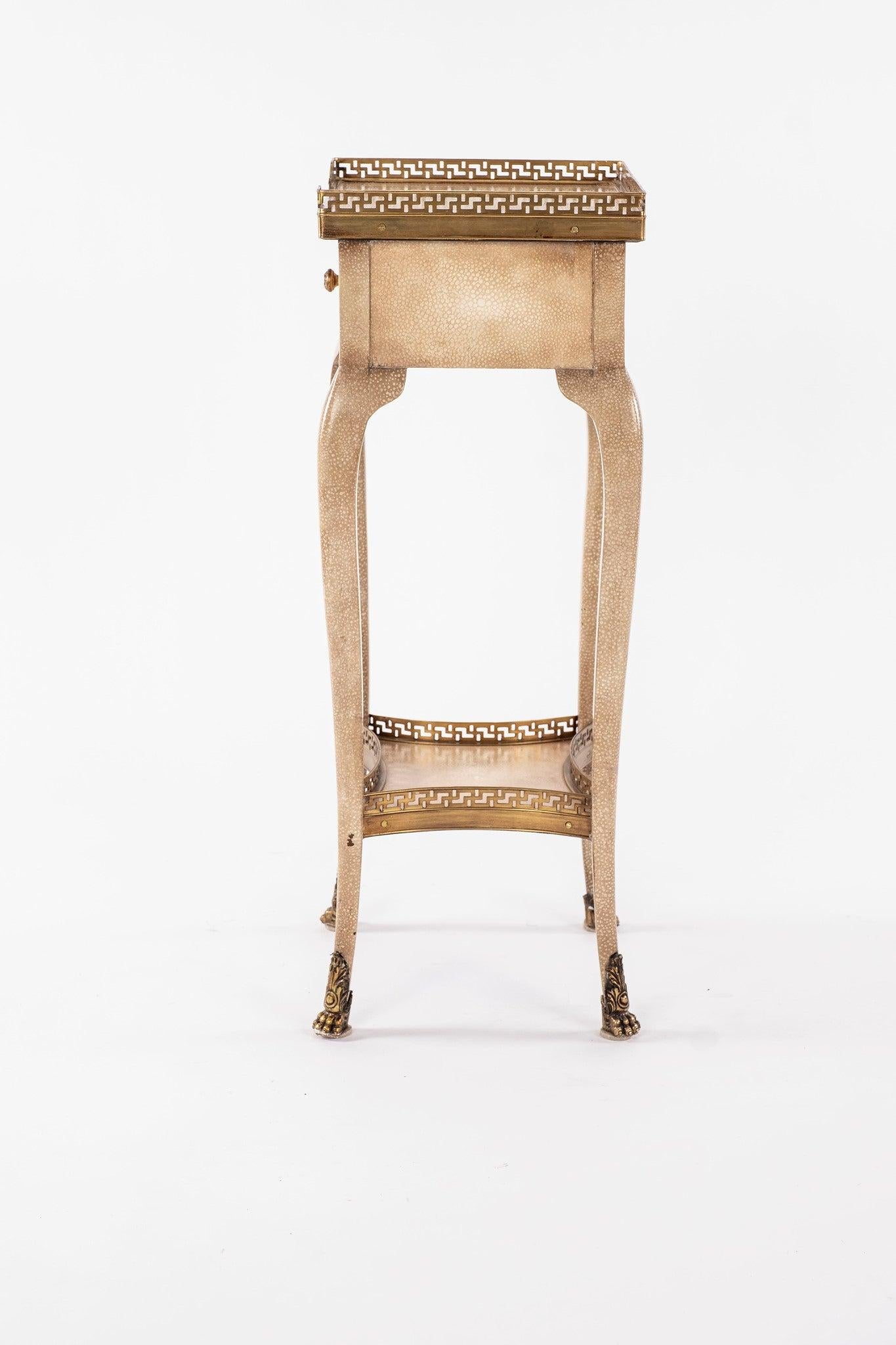 20th Century Directoire Style Gallery Table Stand For Sale