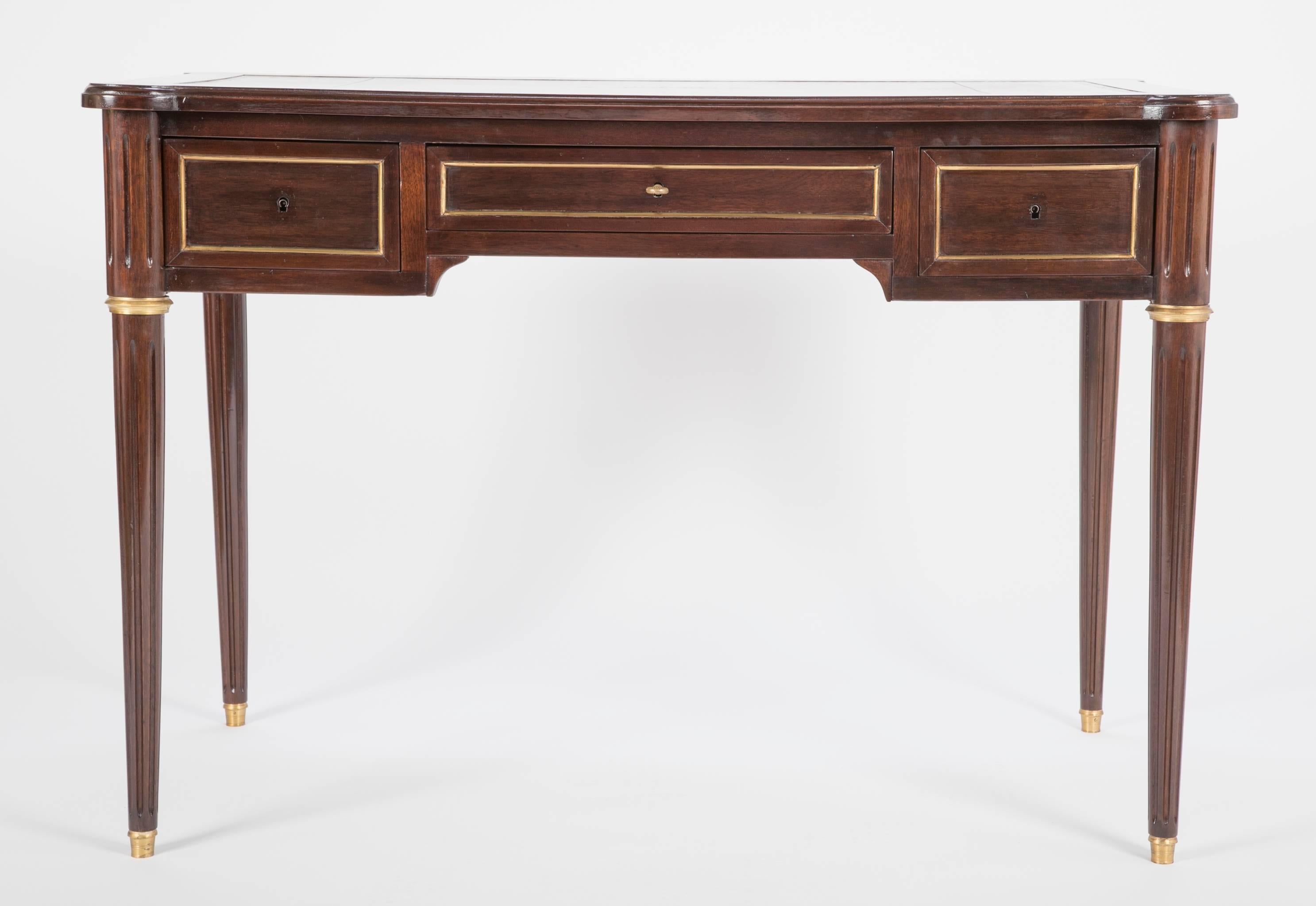 Louis XVI Directoire Style Mahogany Desk
