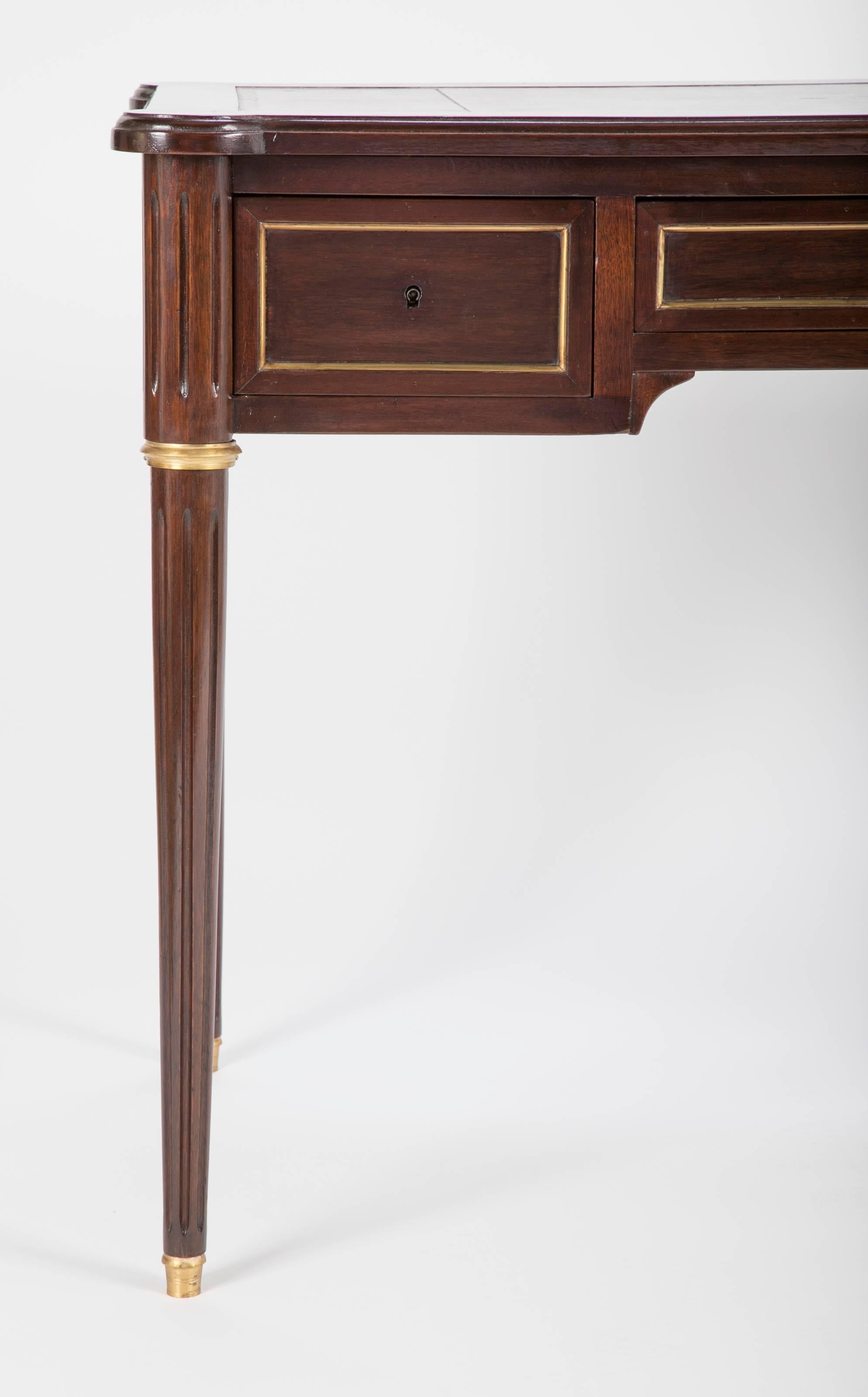 French Directoire Style Mahogany Desk