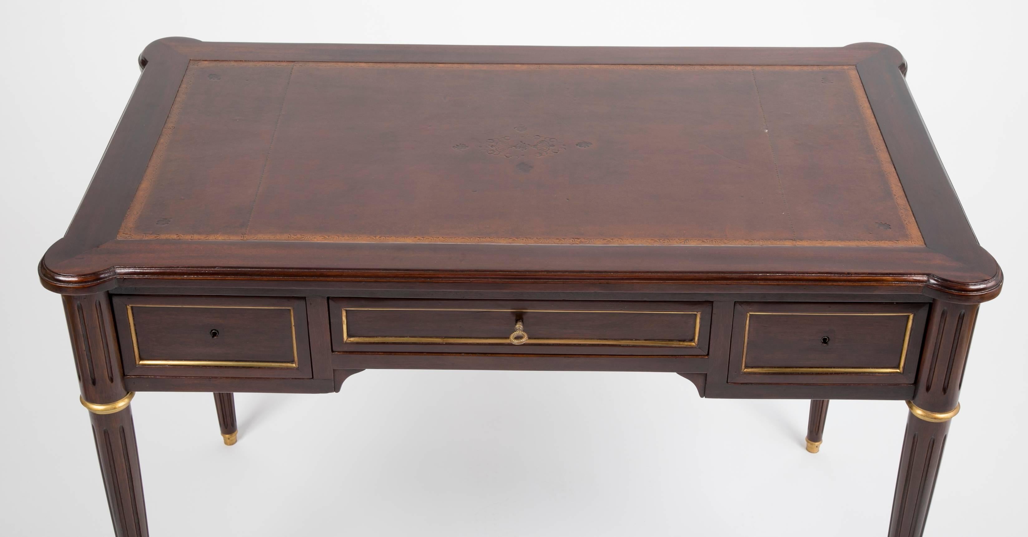 Early 20th Century Directoire Style Mahogany Desk