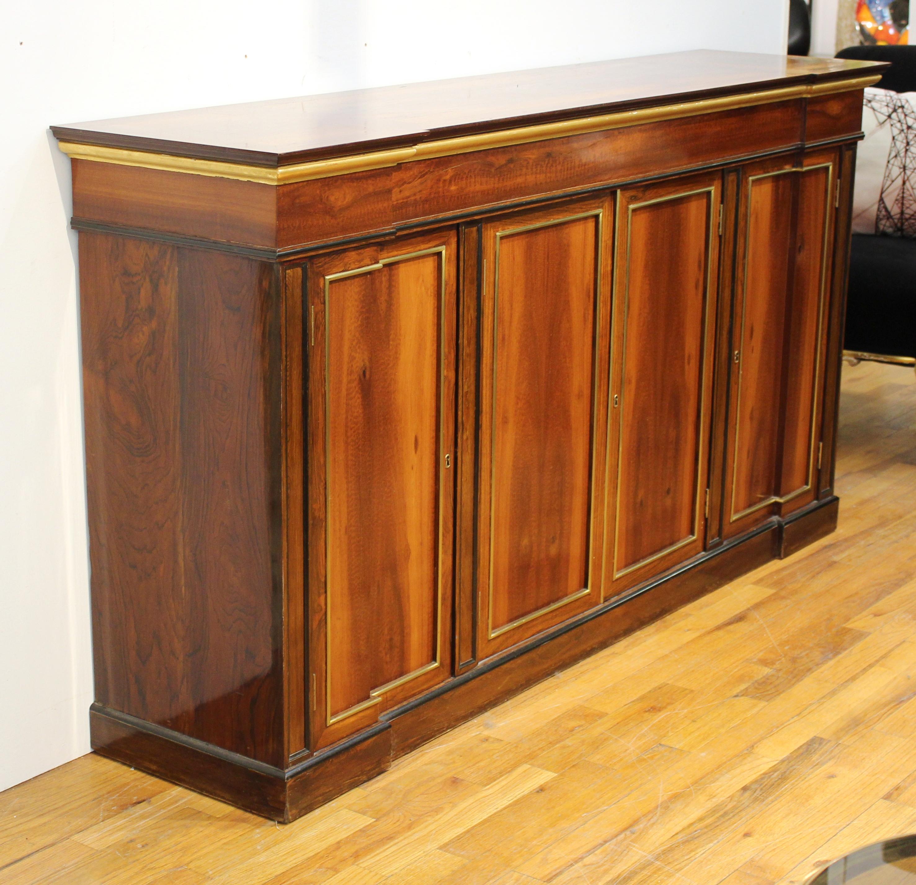 European Directoire Style Mahogany Sideboard