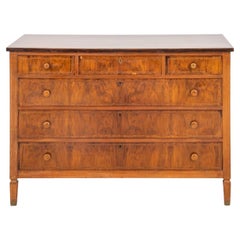 Directoire Style Marquetry Chest of Drawers