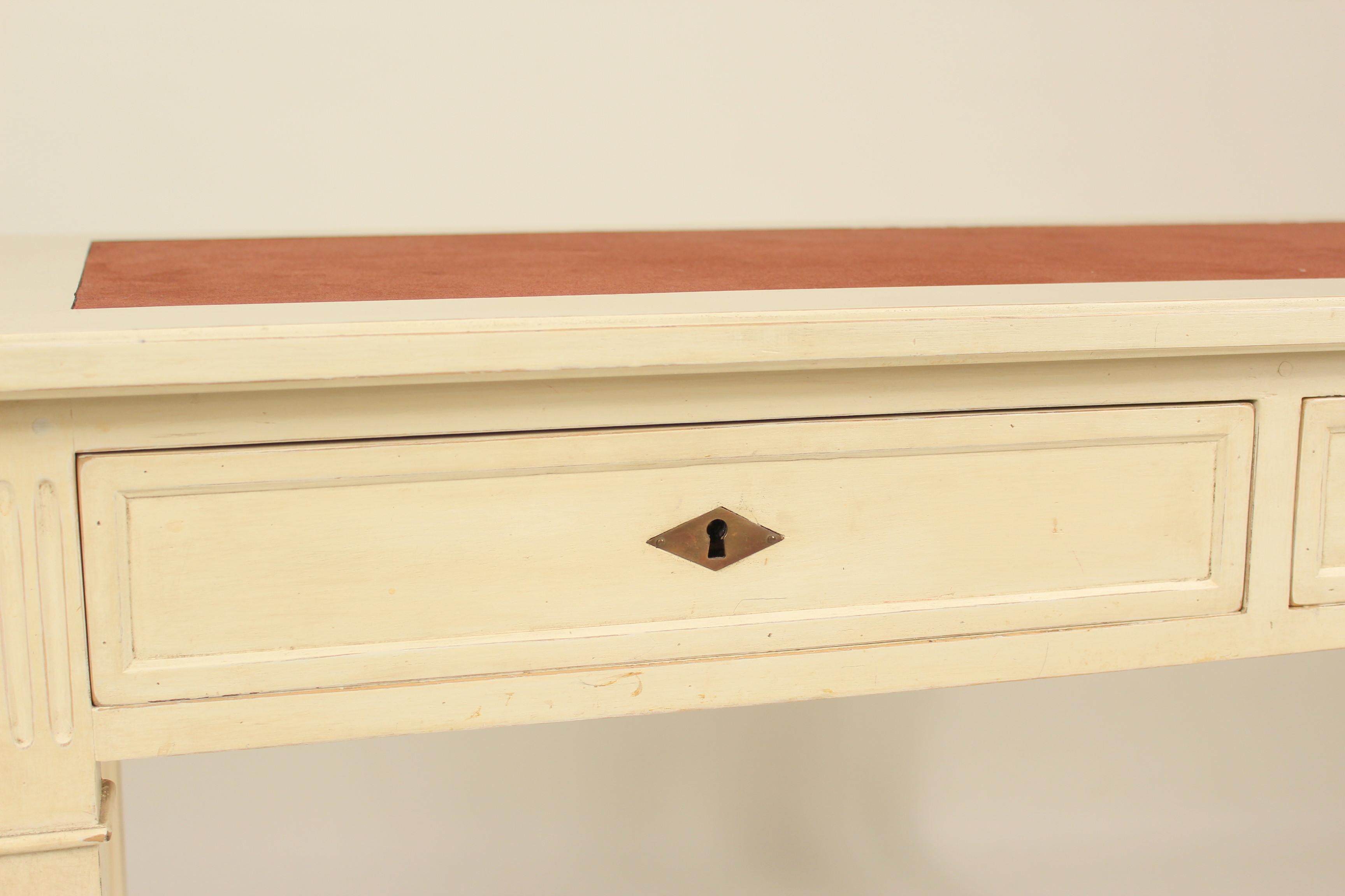 Directoire Style Painted Writing Table 4
