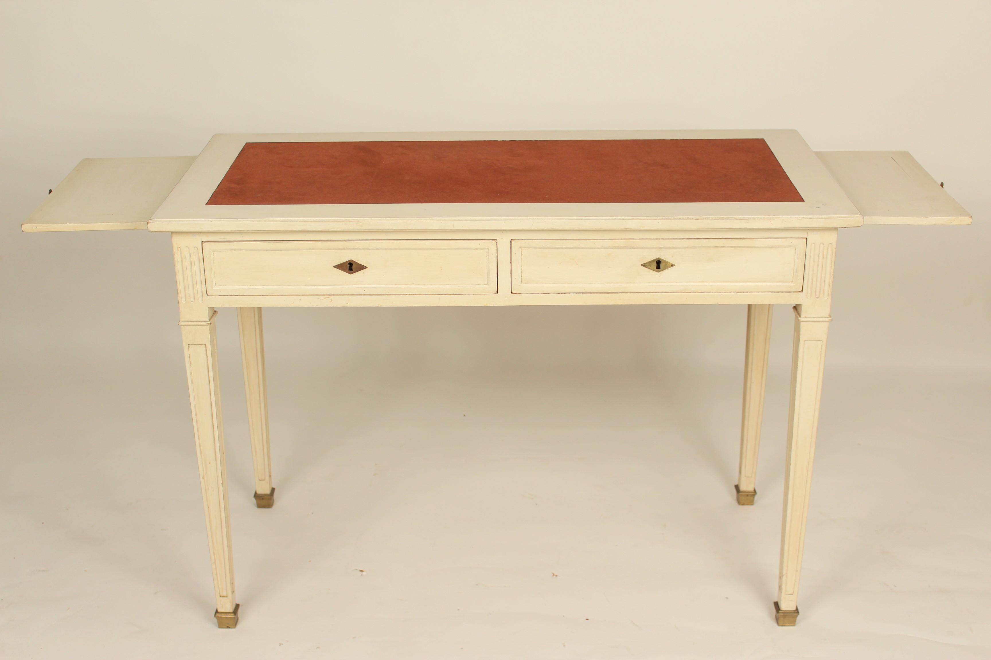 European Directoire Style Painted Writing Table