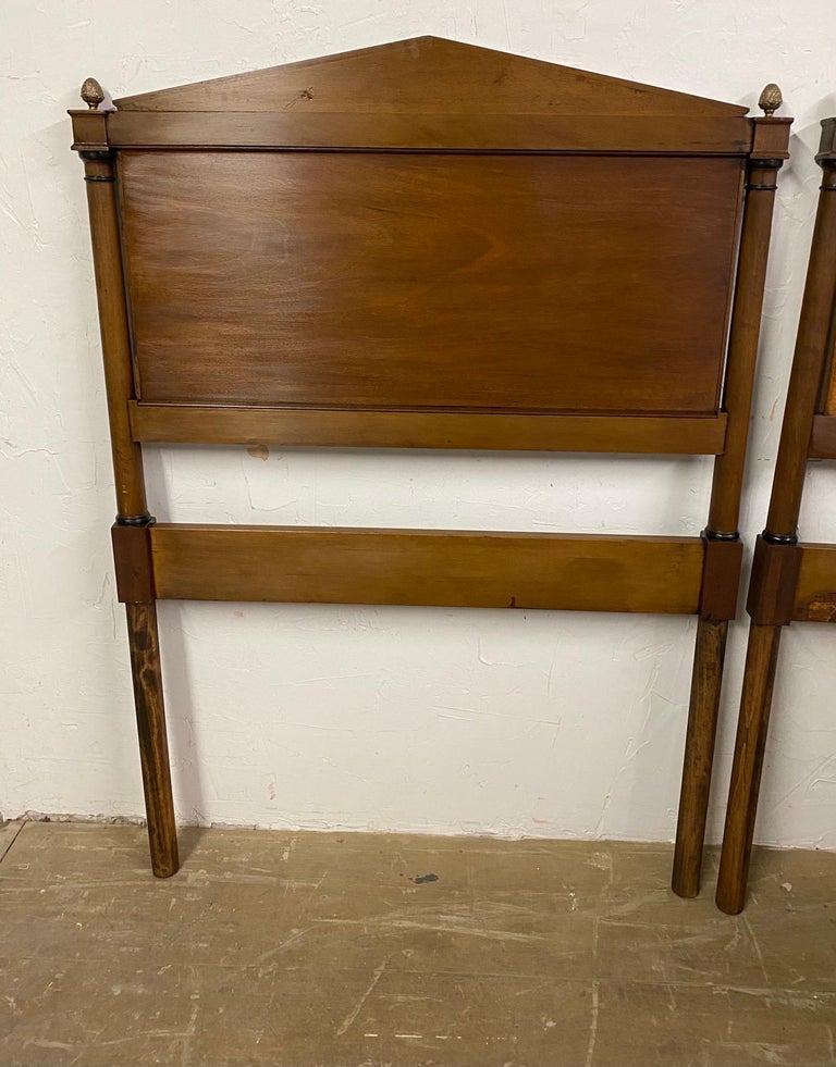 Directoire Style Twin Headboards For Sale at 1stDibs