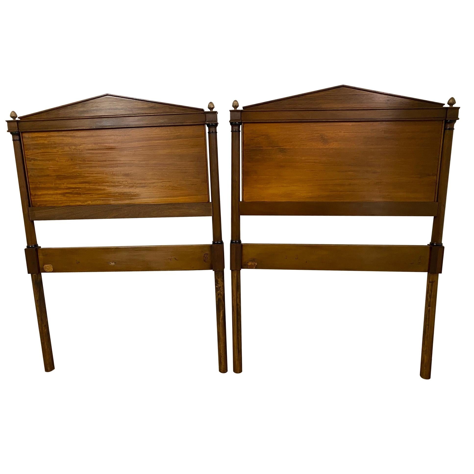 Directoire Style Twin Headboards at 1stDibs