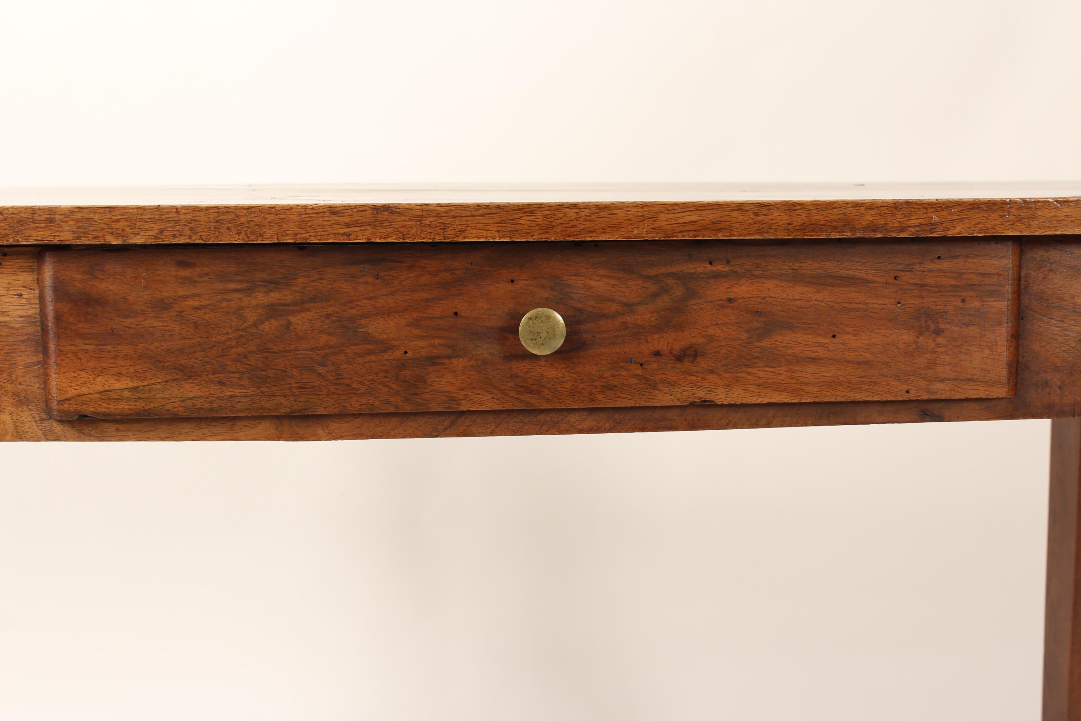 Directoire Style Walnut Console Table 6