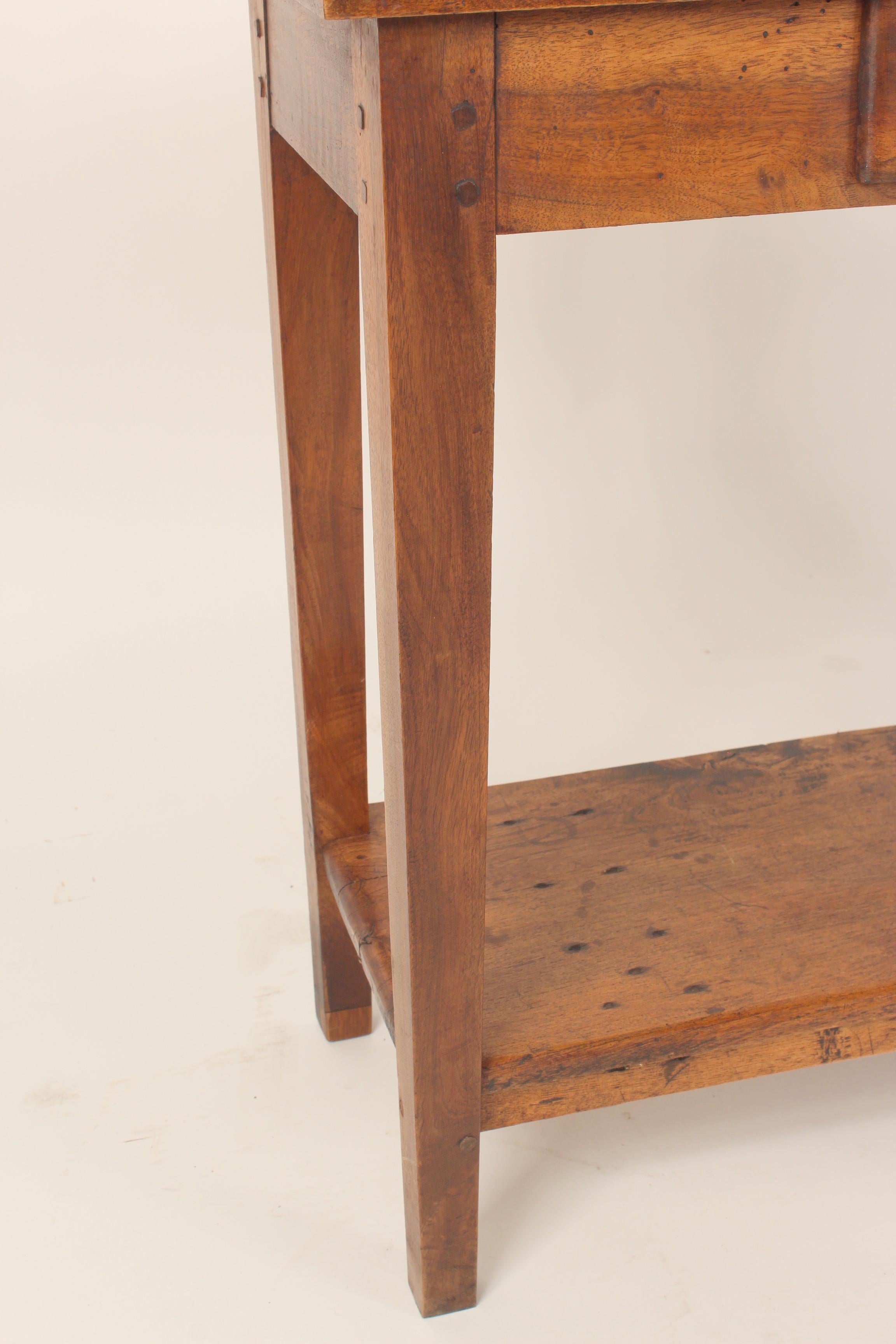 Directoire Style Walnut Console Table 4